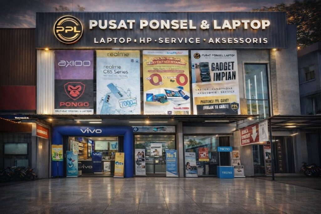 Toko Laptop & HP | Pusat Ponsel & Laptop